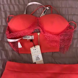 COPY - Coral skirt set from the house ofCBstill f…